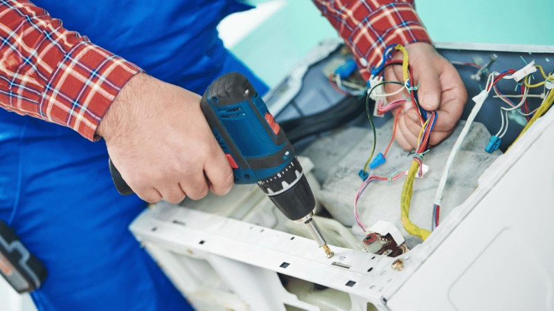 Pamukova Siemens Siemens çamaşır makinesi kart tamiri – Su almama arızası orijinal parça ile giderildi. - Teknik servis örneği